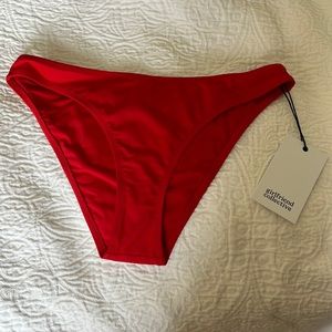 NWT Girlfriend Collective bikini bottoms, L